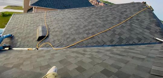 New roof shingles installed in Stouffville