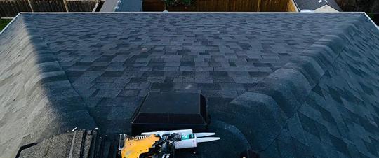 New roof shingles installed in Stouffville